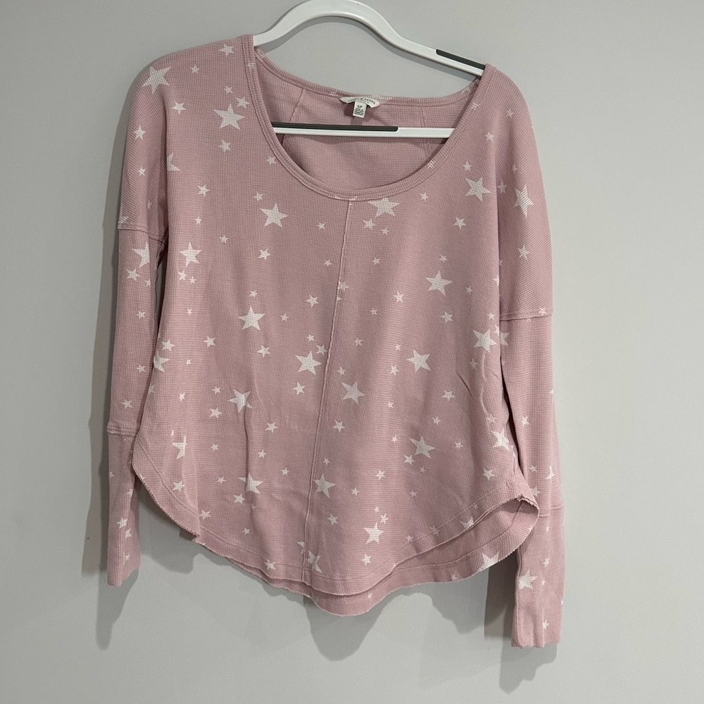 Lucky Brand waffled long sleeve. Size Small